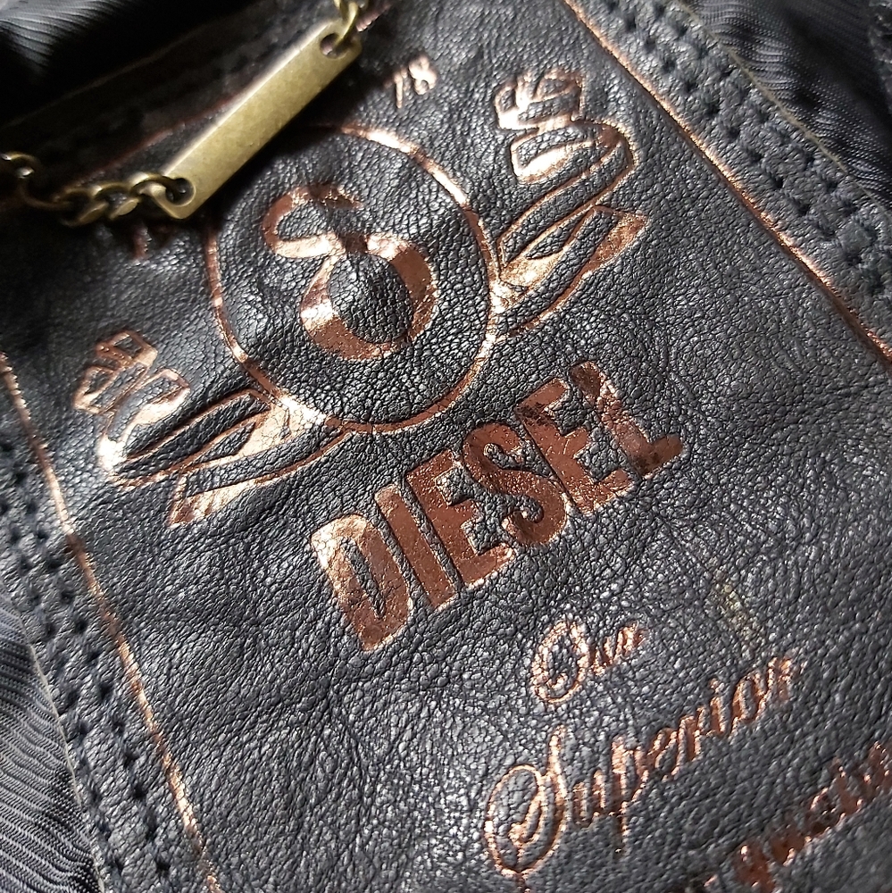 Vintage Diesel Lace Up Moto Jacket - Picture 6 of 7